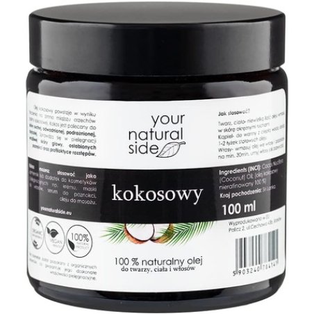Your Natural Side Coconut Cosmetic Oil Cocos Nucifera 100ml