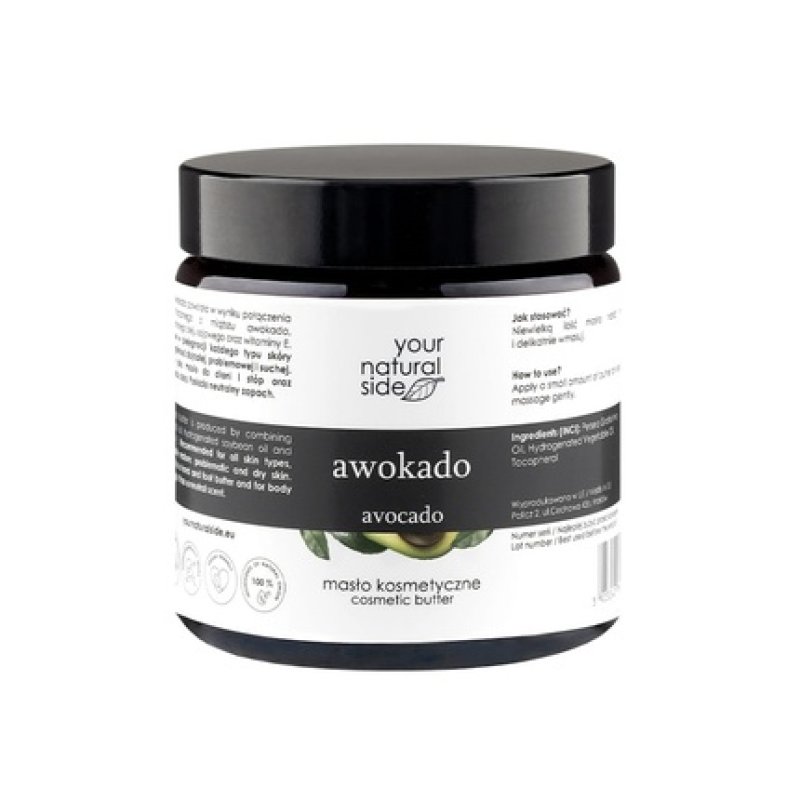 Your Natural Side Avocado Butter Butter With Soybean Oil, 100 Ml