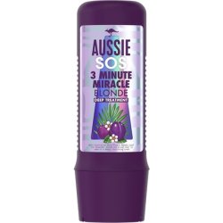 Aussie Blonde Intensive Hair Care 3 Minute Miracle with Hemp and Wild Plum Seed Extracts for Dry Hair 225ml