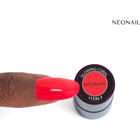 Nonail UV Nail Polish 72ml Orange Glowing Coral