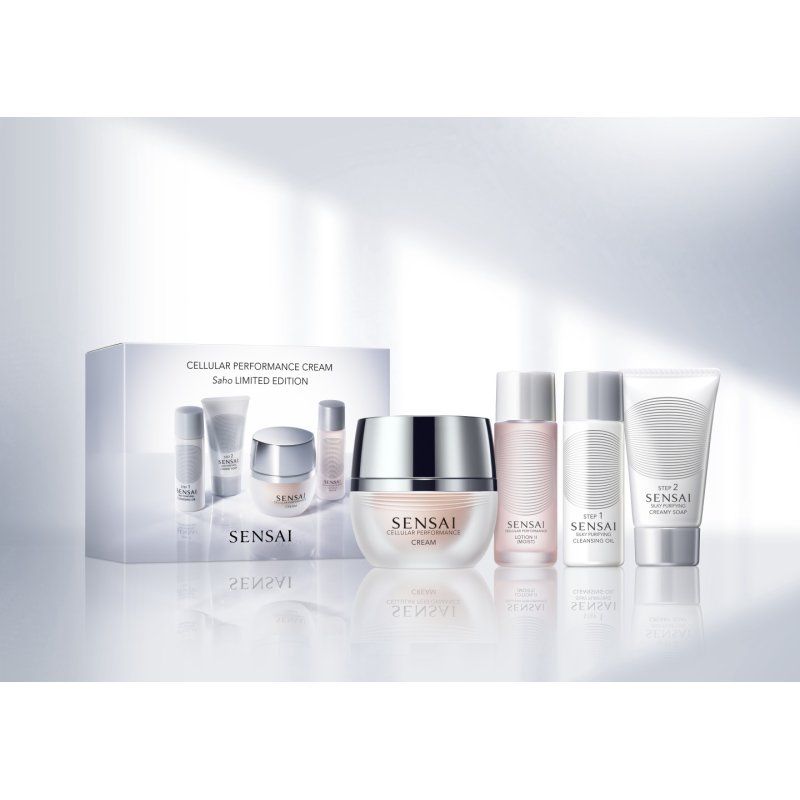 Sensai Cellular Performance Cream 40ml, Lotion II 20ml, Cleansing Oil 30ml, Soap 30ml
