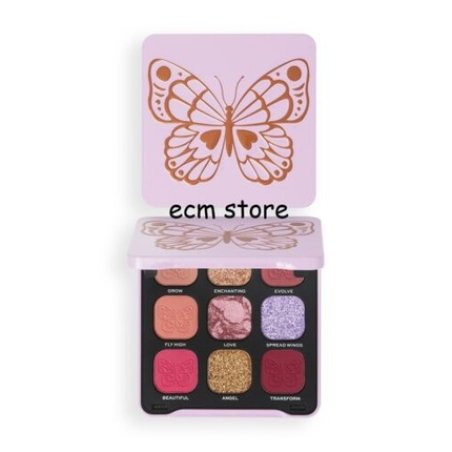 Revolution Butterfly Wonderland 9 Eye Shades Palette with Mirror