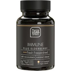 Pharmalead Black Range Immune Plus Elderberry - 30 Plant Capsules