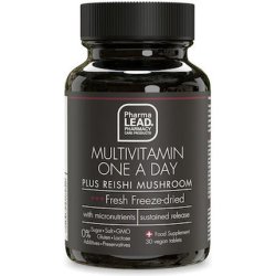 Pharmalead Black Range Multivitamin One A Day Plus Reishi Mushroom 30 Capsules