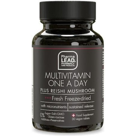 Pharmalead Black Range Multivitamin One A Day Plus Reishi Mushroom 30 Capsules