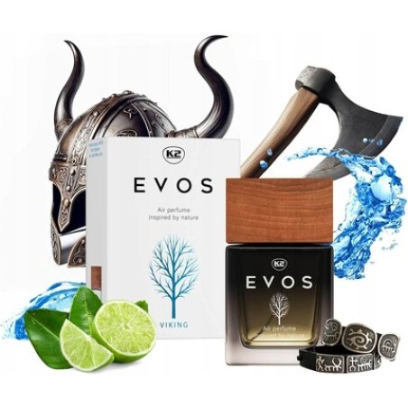 K2 Viking Lemon Fragrance Car Perfume Bottle 50ml