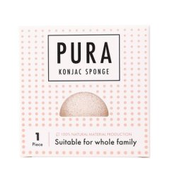 Sister Young Pura Konjac Sponge White Facial Cleansing Sponge