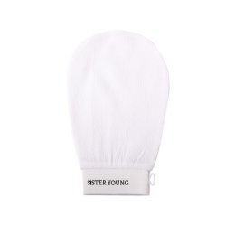 Sister Young Nova Exfoliating Glove White