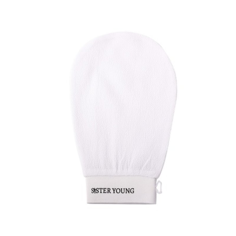 Sister Young Nova Exfoliating Glove White