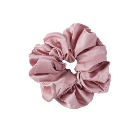 Sister Young Lilu Satin Hair Scrunchie Pink