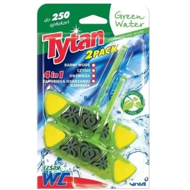 Forest Essence Premium Toilet Deodorizer Twin Pack - Natural Odor Eliminator 2 X 40g