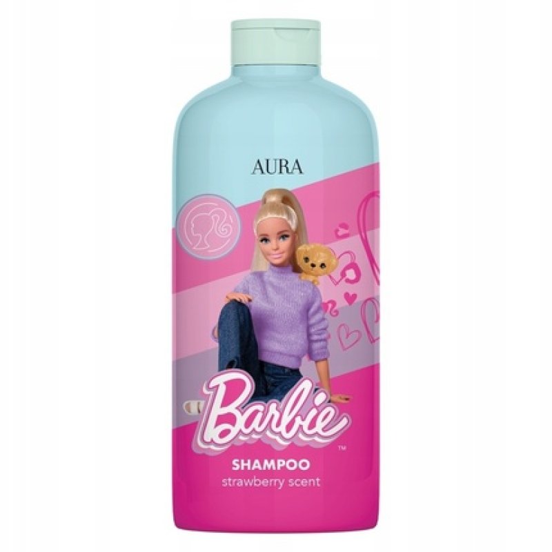 Aura Barbie Shampoo Strawberry 500ml
