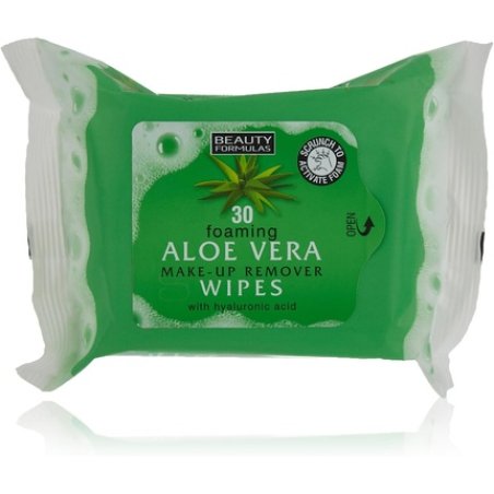 Beauty Formulas Aloe Makeup Remover Wipes