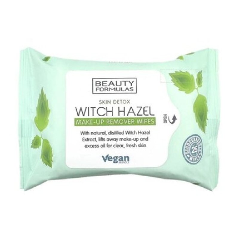 Witch Hazel Make-Up Remover Wipes 25pcs