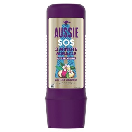 Aussie SOS Hair Mask Intensive Vegan Care for Long and Damaged Hair 225ml