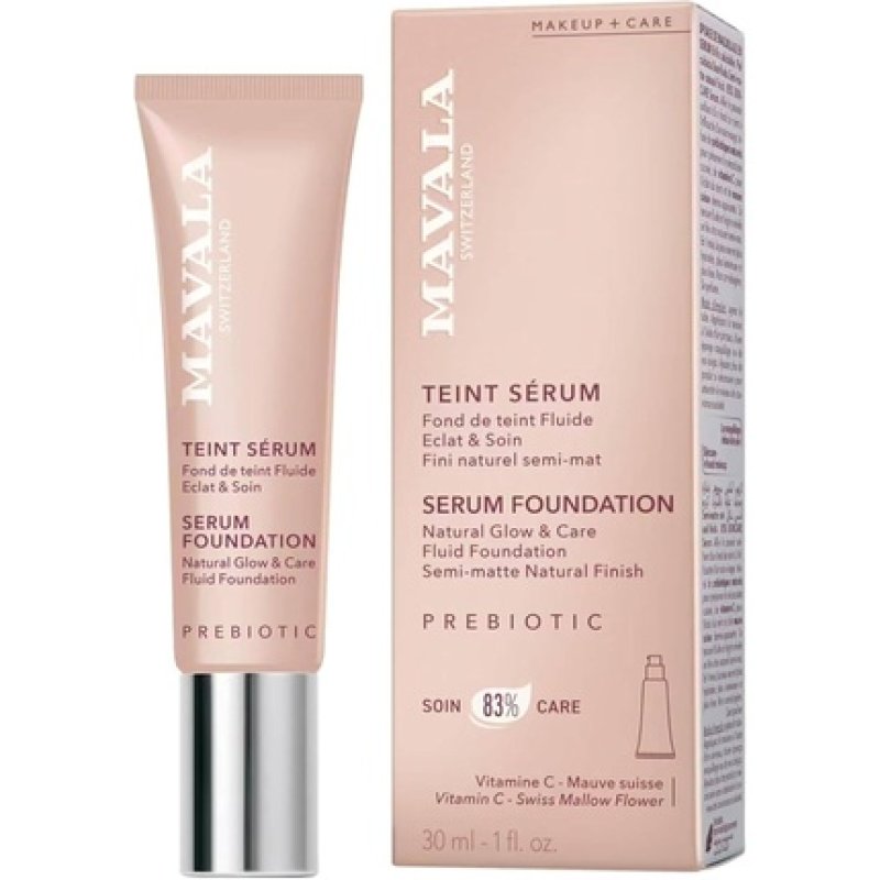 Mavala Complexion Serum Radiance & Care Fluid Foundation Adjustable Coverage
