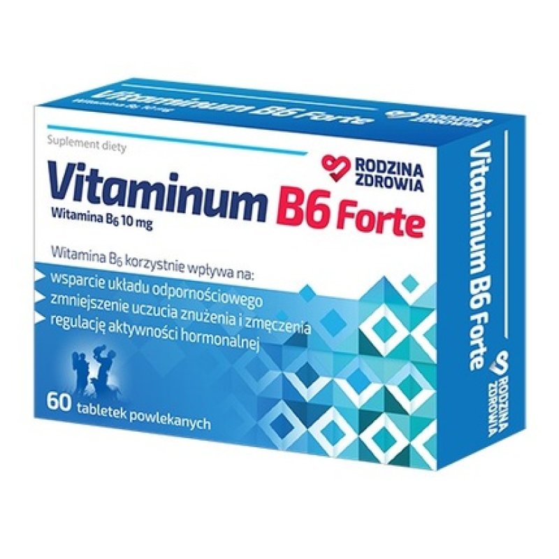 Rodzina Zdrowia Vitamin B6 Forte 60 Tablets
