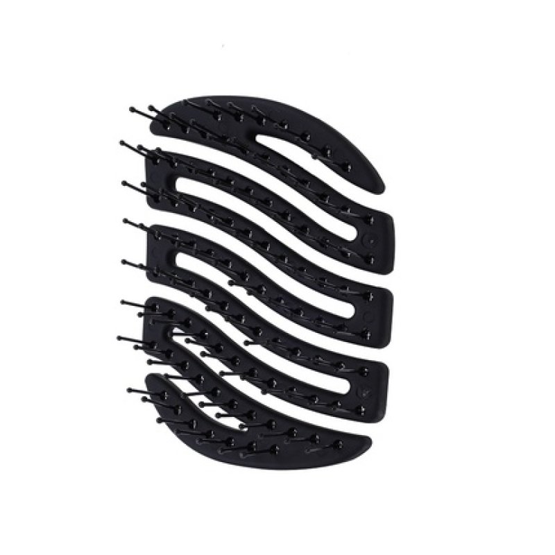 Sister Young Mila Pocket Hair Brush Small Hair Brush Black