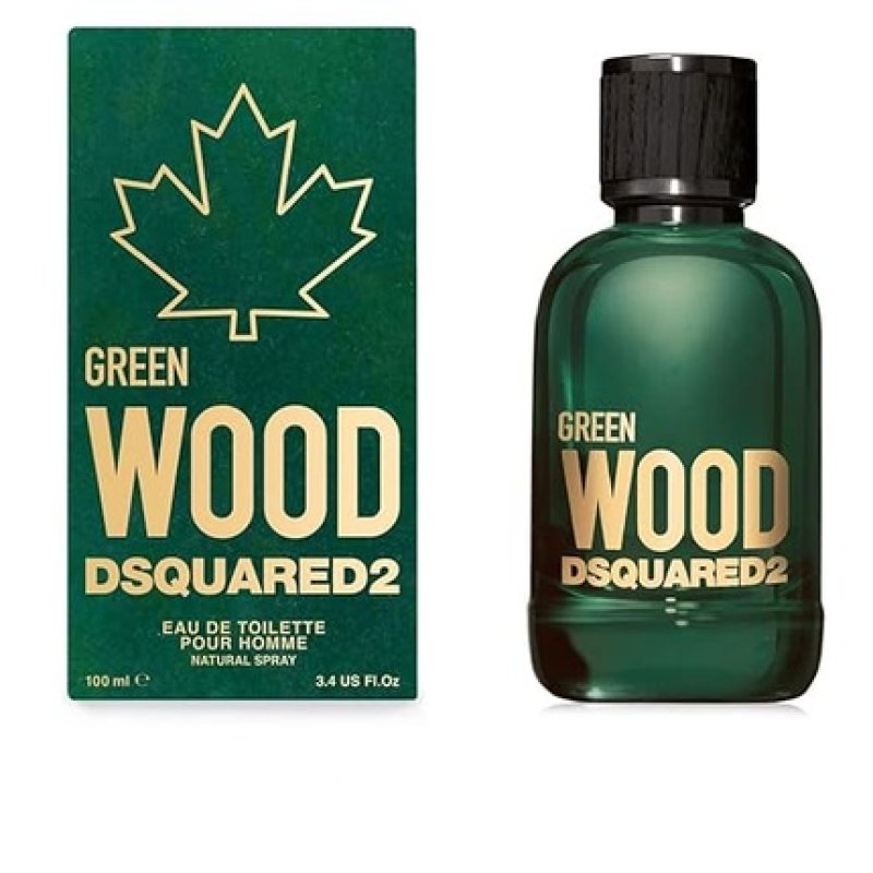 Dsquared2 Green Wood Pour Homme Tester Toilet Water For Men - 100 Ml