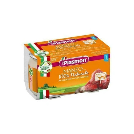 Plasmon Beef Puree 2x80g
