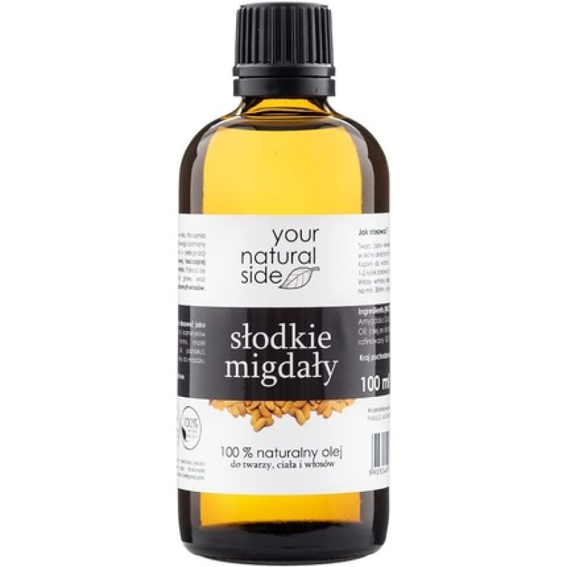 Sweet Almond Cosmetic Oil Prunus Amygdalus Dulcis 100ml