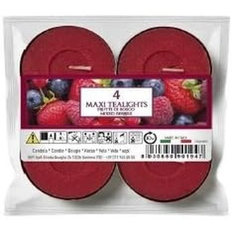 Prices Candles Mixed Berries Scented Maxi Tea Lights
