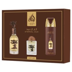 Lattafa Pride Eternal Oud Eau De Parfum 100 Ml Eau De Parfum 20 Ml Deodorant 200 Ml