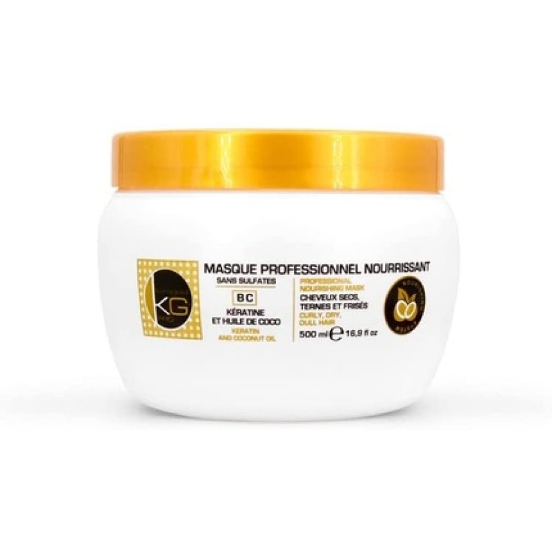 KERAGOLD PRO Nourishing Keratin/Coco Oil Sulfate-Free Hair Mask 500ml