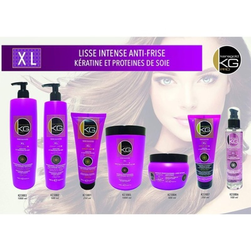 KERAGOLD PRO Hair Mask for Dry/Rebellious/Difficult to Straighten Hair 500ml