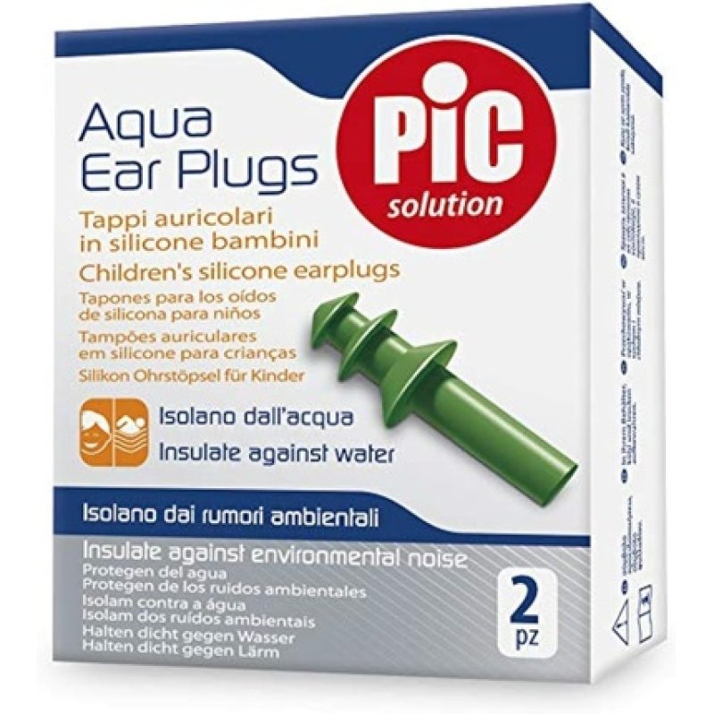 Pic Sport Cap Auriolare Silicone for Children - Pack of 2