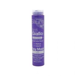 Carma Italia Silium Easy Mask Anti Yellow Revitalizing For Gray Hair 250 Ml