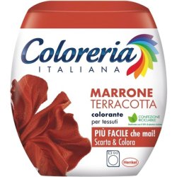 Coloreria Italiana Grey Fabric and Clothes Dye for Washing Machine - Brown Color