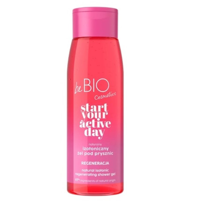 Be Biostart Your Active Day Natural Isotonic Shower Gel Regeneration 400ml