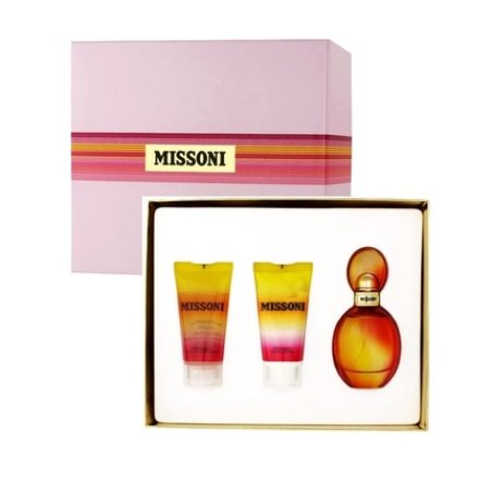 Missoni Eau de Toilette 50ml Shower Gel 50ml Body Lotion 50ml for Women - Pack of 3