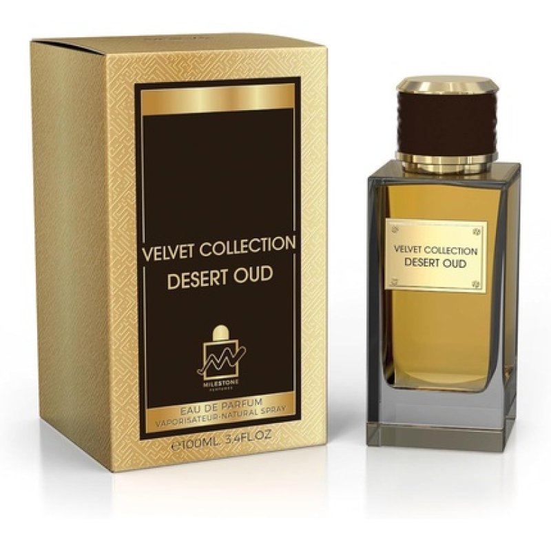 Milestone Perfumes Velvet Collection Desert Oud Long Lasting Fragrance