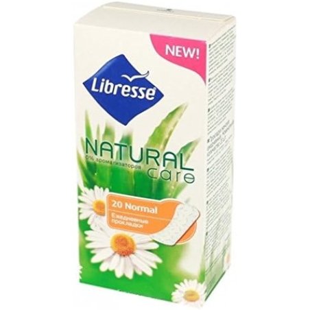 LIBRESSE Natural Care Normal Panty Liners