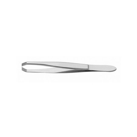 Rickiparodi By Baruffaldi Straight Stainless Steel Tweezers 9cm