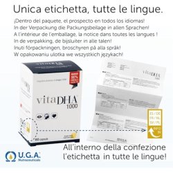 Vitadha 1000 90% Omega-3 DHA 500mg per Softgel