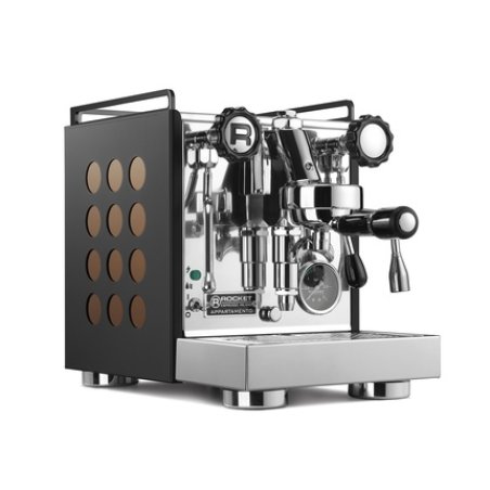 Rocket Appartamento Compact Espresso Machine In Black And Copper