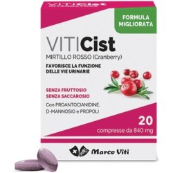 Marco Viti Farmaceutici Viticist Blueberry 20 Coated Tablets