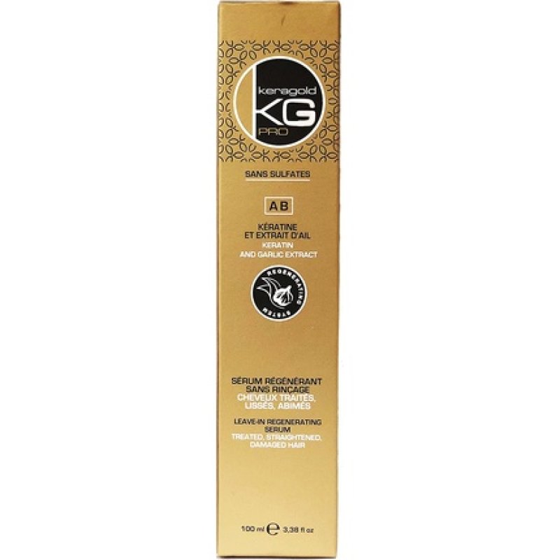 Keragold Pro Ab Sulfate Keratin Serum with Garlic