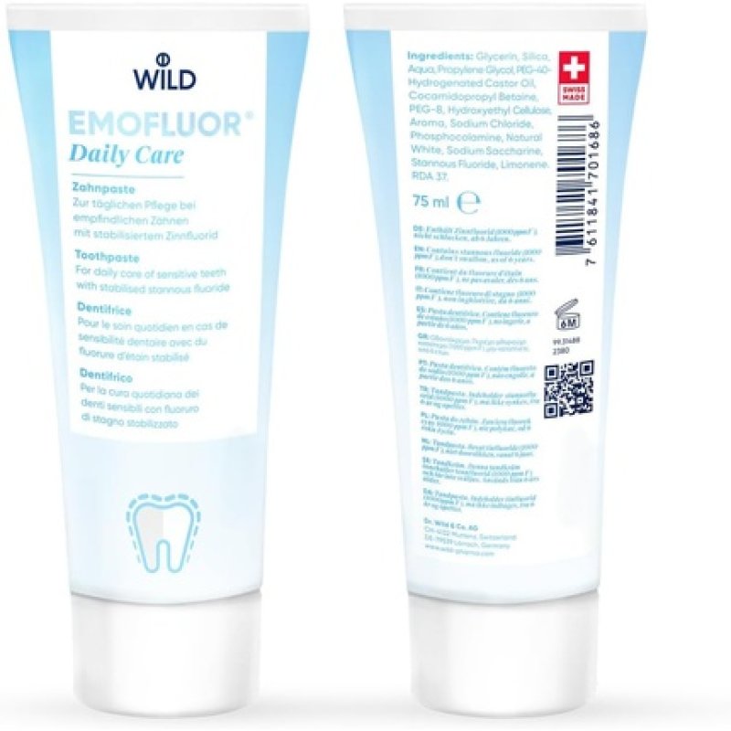 Emofluor Daily Care Toothpaste for Sensitive Teeth