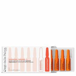 Diego Dalla Palma Vitamin C Illuminating Day And Night Ampoules Treatment Serum For Dark Spots For Face - 7 Pieces, 15