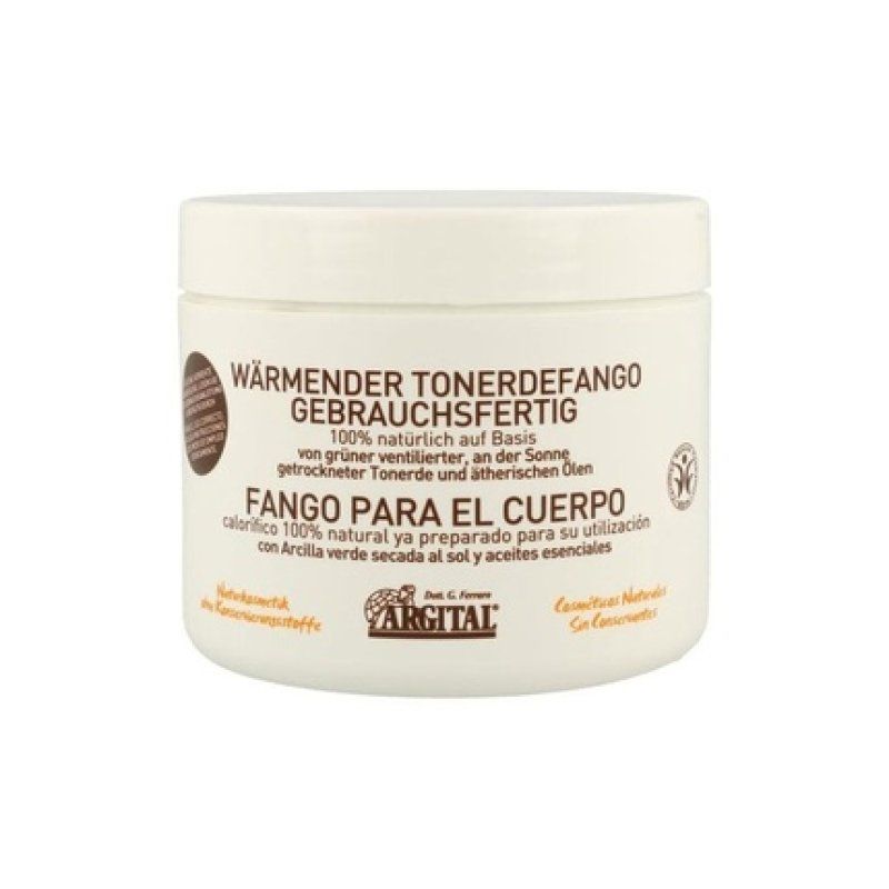 Argital Body Mud With Green Clay 500g