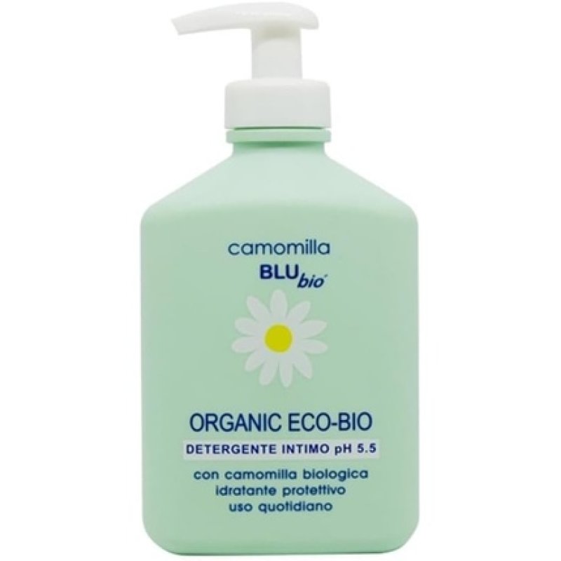 M&D Pharmacy Blue Chamomile Organic Eco Bio Intimate Cleanser pH 5.5 300ml