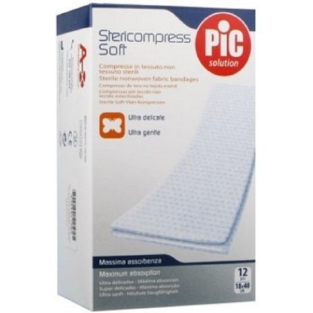 Pic Garza TNT Stericompress Soft 18x40cm 10g