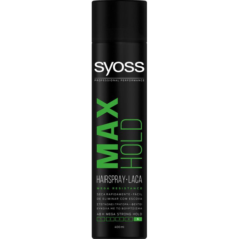 SYOSS MAX HOLD Hair spray Unisex 400 ml
