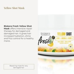 Salerm Deep Repair Hair Mask Biokera Fresh Yellow Shot 250ml