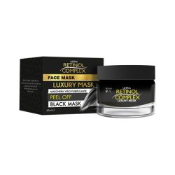 Retinol Complex Luxury Mask Black Peel-Off Mask With Gold Ionized Microparticles