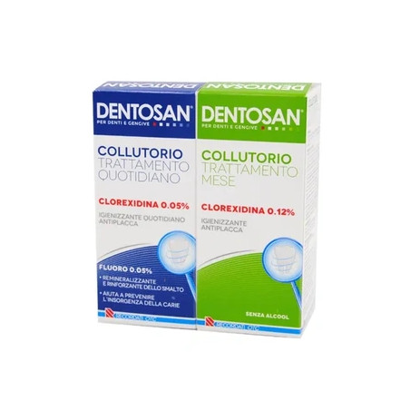 Recordati Dentosan Mouthwash Promo Monthly Treatment 200 Milliliters Daily Treatment 200 Milliliters
